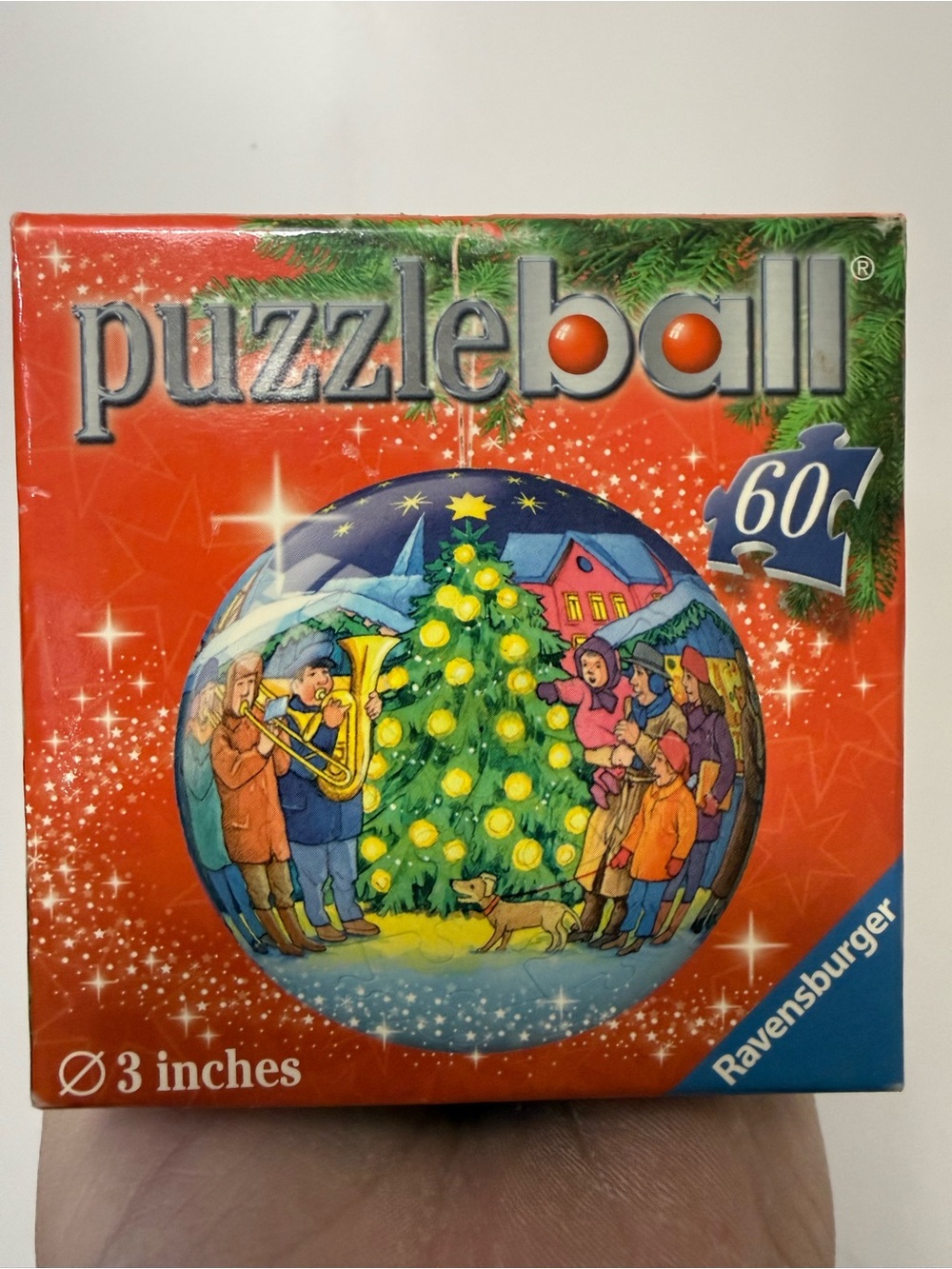 New Ravensburger Puzzleball Festive Ornament 60 pieces